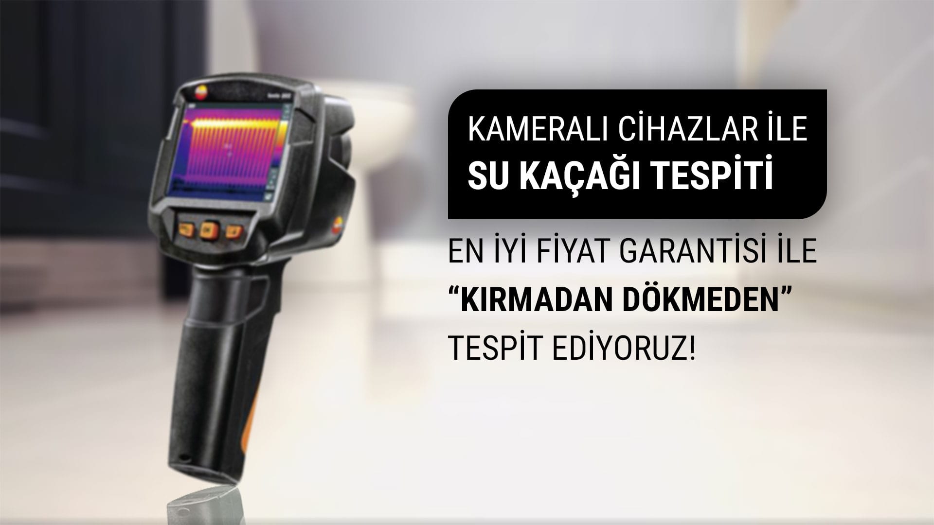 Kalabak Su Kaçağı Tespiti